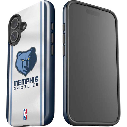 NBA Memphis Grizzlies Home Jersey iPhone 16 Impact Case